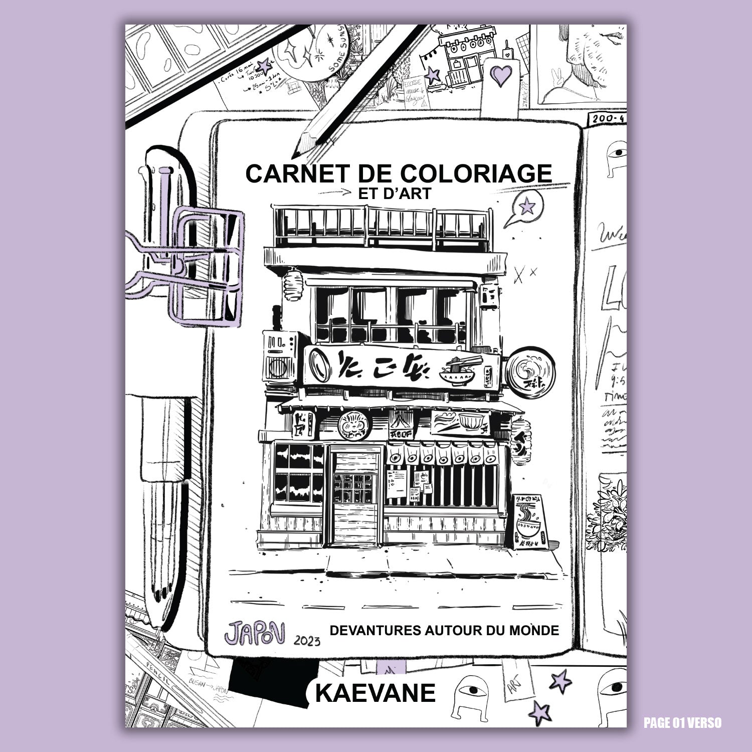 Carnet de coloriage et d'art – Kaevane